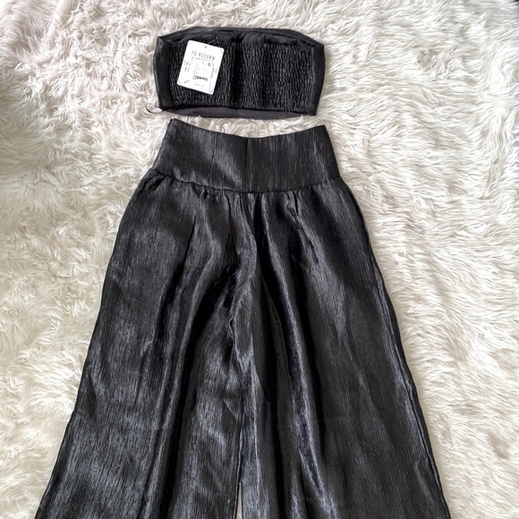 Free People Evelyn Wide Leg Pant Set - Picture 11 of 12